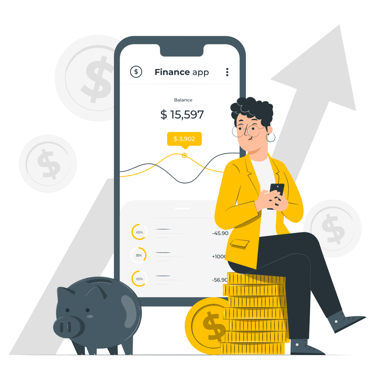 Finance app-pana